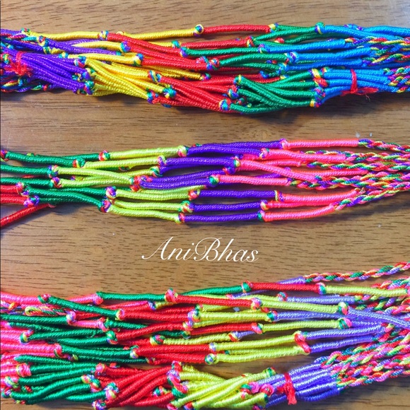 Rope Rainbow Friendship Bracelet - Picture 4 of 4